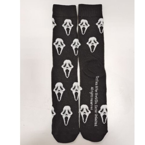Ghostface 3 Pack Crew Socks by Bioworld Ghostface 3 Pack Crew Socks by Bioworld
