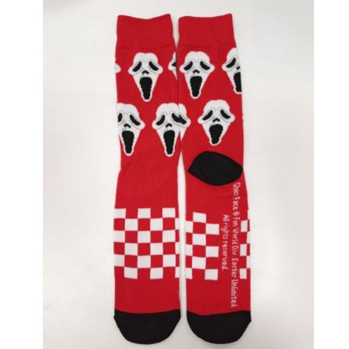 Ghostface 3 Pack Crew Socks by Bioworld Ghostface 3 Pack Crew Socks by Bioworld