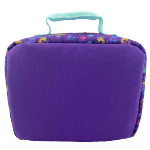 Encanto Rectangle Insulated Lunch Bag - Back View