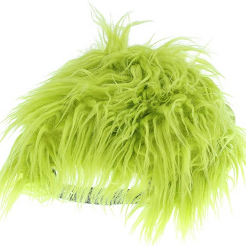 Back - Furry Grinch Hat