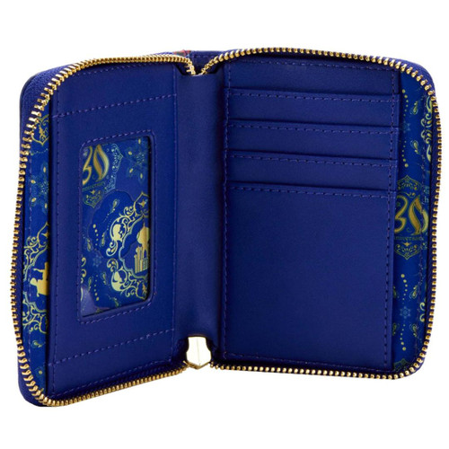 Disney Aladin 30th Anniversary Zip Around Wallet by Loungefly - Inside View Disney Aladin 30th Anniversary Zip Around Wallet by Loungefly - Inside View