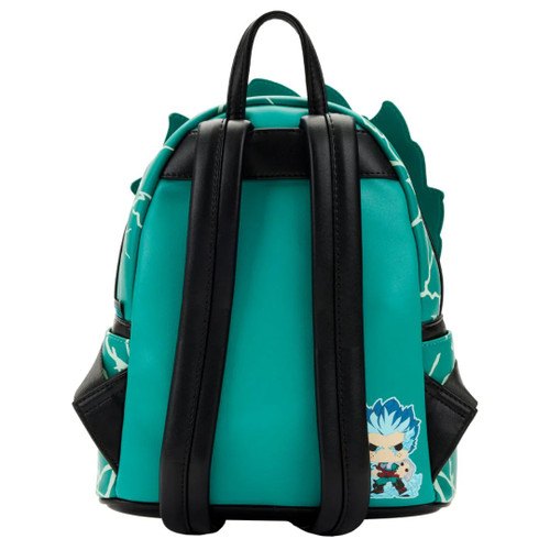 My Hero Academia Pop Deku Cosplay Mini Backpack by Loungefly - Back View My Hero Academia Pop Deku Cosplay Mini Backpack by Loungefly - Back View