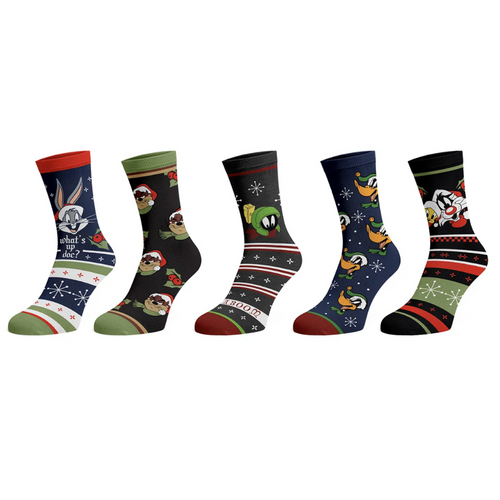 Looney Tunes Holiday Socks