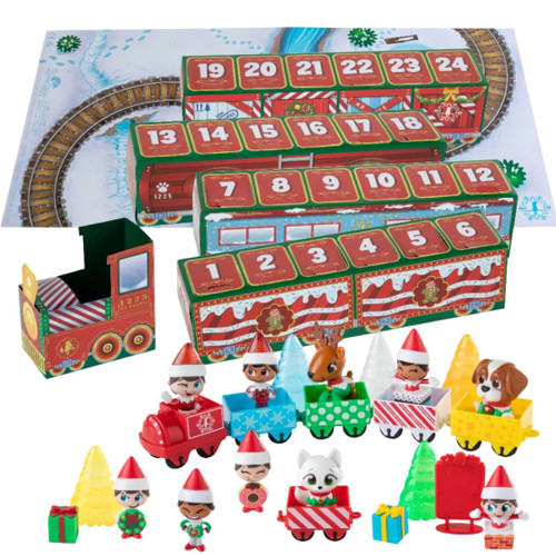Elf on the Shelf North Pole Advent Train  Elf on the Shelf North Pole Advent Train