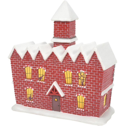 Santa's Workshop Nightmare Before Christmas Village by Department 56 Back View Santa's Workshop Nightmare Before Christmas Village by Department 56 Back View