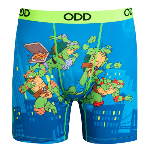Teenage Mutant Ninja Turtles City Jump Boxer Briefs by Odd Sox Teenage Mutant Ninja Turtles City Jump Boxer Briefs by Odd Sox