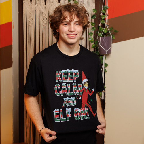 Elf on the Shelf T-Shirt - Keep Calm and Elf On!