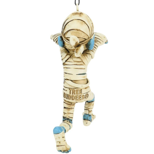 Walking Mummy Halloween Ornament Back View Walking Mummy Halloween Ornament Back View