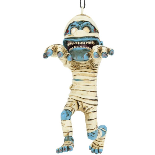 Walking Mummy Halloween Ornament Front View  Walking Mummy Halloween Ornament Front View