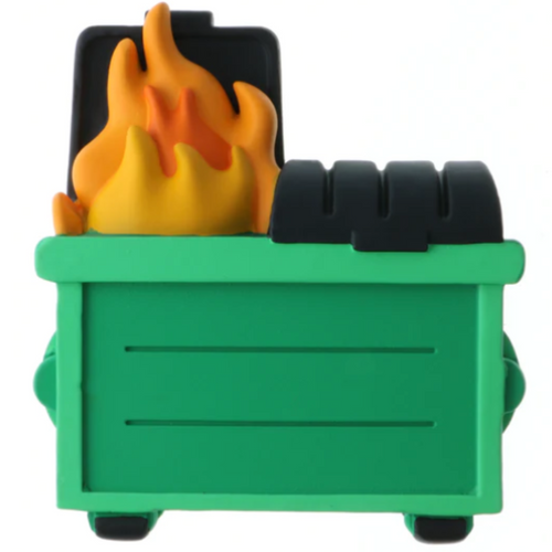 Dumpster Fire Personalized Ornament