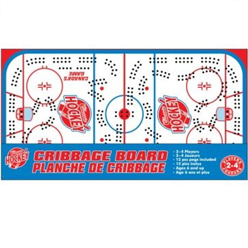 Hockey Cribbage Board in Package