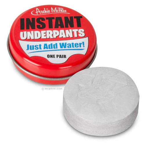 Instant Underpants in Tin