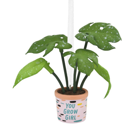 You Grow Girl Plant Ornament by Hallmark You Grow Girl Plant Ornament by Hallmark