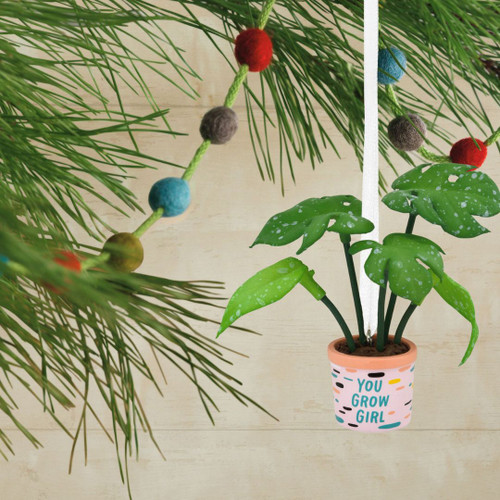 You Grow Girl Plant Ornament by Hallmark You Grow Girl Plant Ornament by Hallmark