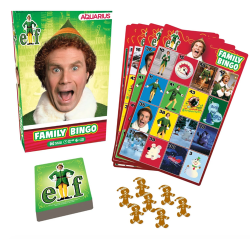 Elf  Family Bingo Elf  Family Bingo
