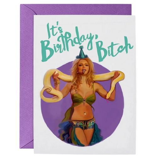 Britney Spears B Day Card