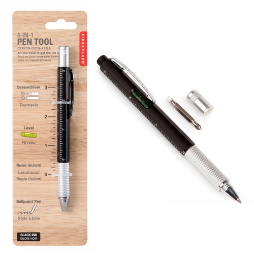 Black 4 in 1 Pen Tool Black 4 in 1 Pen Tool