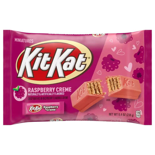 Kit Kat Raspberry Creme Miniature Valentine Bars - Bag