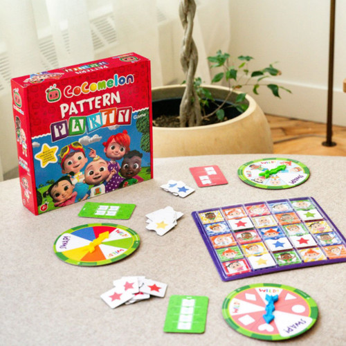 CoComelon Pattern Party Game - Contents