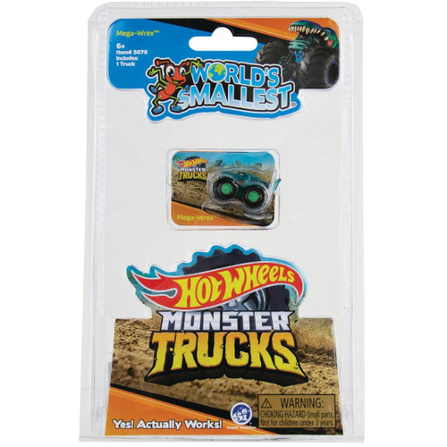 Mega Wrex Hot Wheels Monster Truck - World's Smallest Mega Wrex Hot Wheels Monster Truck - World's Smallest