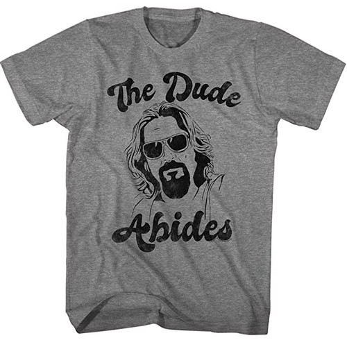 The Dude Abides Big Lebowski T-Shirt