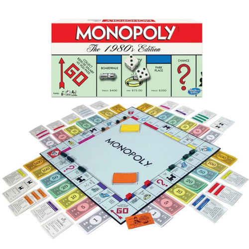Classic Monopoly Game - 1980's Edition Classic Monopoly Game - 1980's Edition