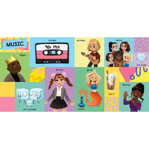 First 100 Words From The 90s Board Book