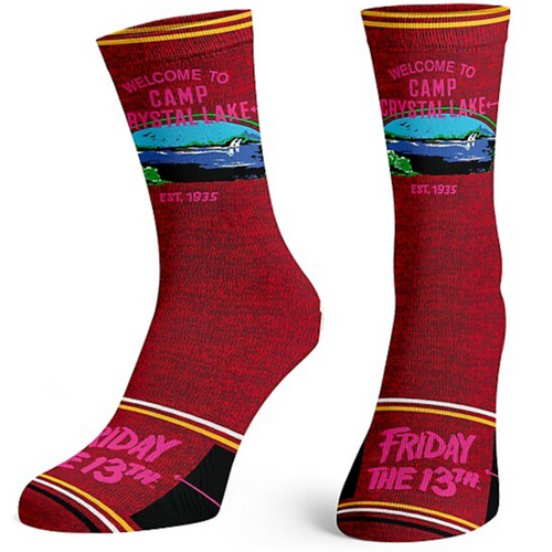 Camp Crystal Lake Crew Socks