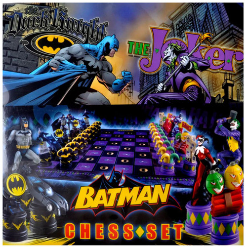 The Joker vs Batman Chess Set
