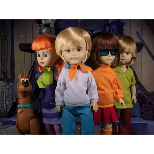 Living Dead Doll Present Scooby-Doo Fred Action Figure Living Dead Doll Present Scooby-Doo Fred Action Figure