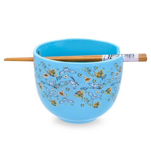 Harry Potter Hedwig 20oz Ramen Bowl and Chopsticks