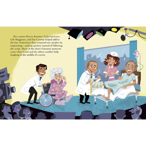  Carol Burnett Biography Little Golden Book - Inside