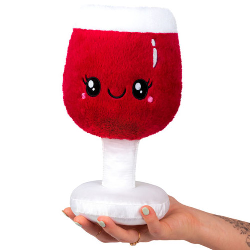 Mini Boozy Buds Red Wine Glass Plush