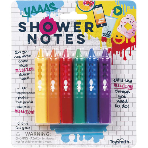 Shower Notes Crayons