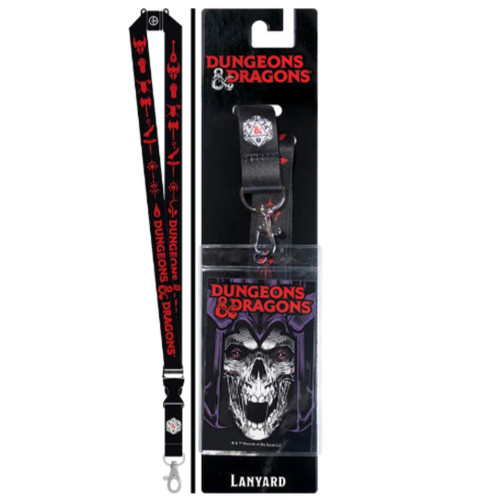 Dungeons and Dragons Lanyard Dungeons and Dragons Lanyard