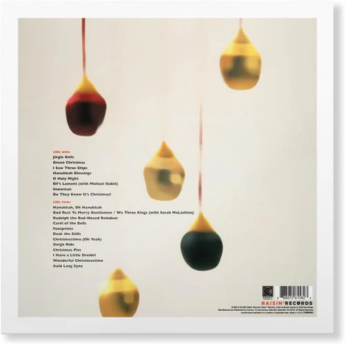 Back Cover of Barenaked Ladies Barenaked for the Holidays LP
