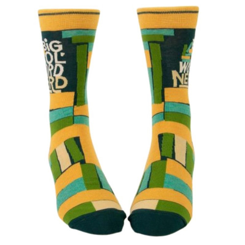 Front View - Word Nerd Socks
