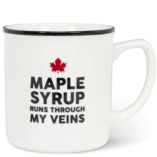Maple Syrup Runs Through My Veins Mug Maple Syrup Runs Through My Veins Mug