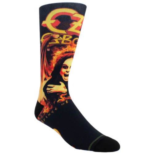 Ozzy Osbourne Prince of Darkness Sublimated Crew Socks 