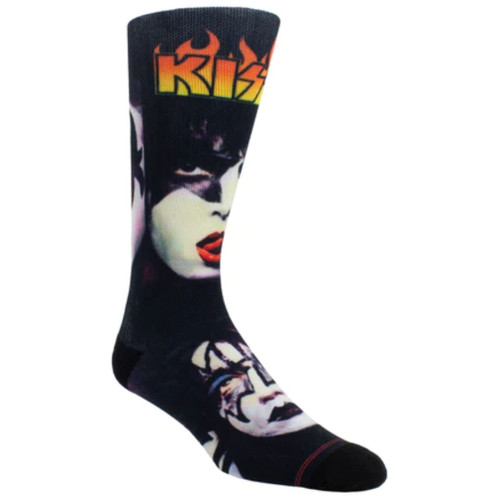 Socksmith Men's Mythical Kissmas Crew Socks, Red