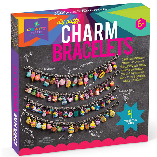 Craft-tastic Puffy Charm Bracelets Craft-tastic Puffy Charm Bracelets