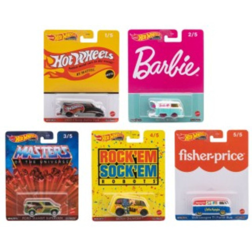 Hot Wheels Pop Culture Assortment Die Cast Vehicles
