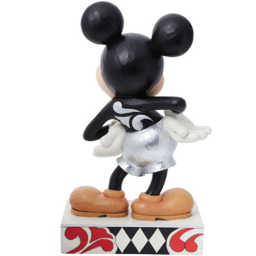 Disney 100 Mickey Statue by Jim Shore - Back View Disney 100 Mickey Statue by Jim Shore - Back View