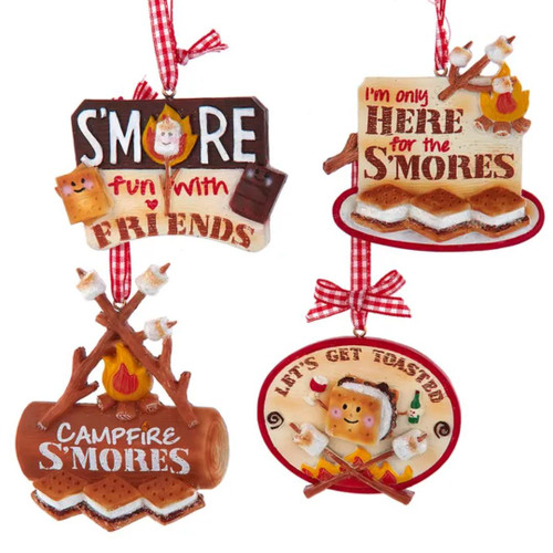 S'Mores Ornaments in 4 Styles  S'Mores Ornaments in 4 Styles