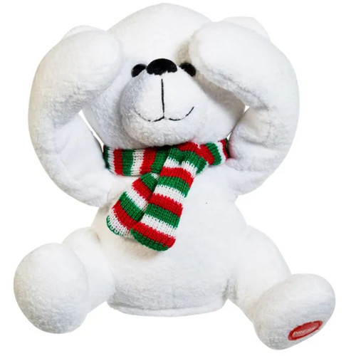 Peek-A-Boo Christmas Bear Peek-A-Boo Christmas Bear