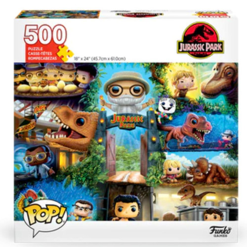 Pop! Puzzles: Jurassic Park 500 Piece Puzzle by Funko Pop! Puzzles: Jurassic Park 500 Piece Puzzle by Funko