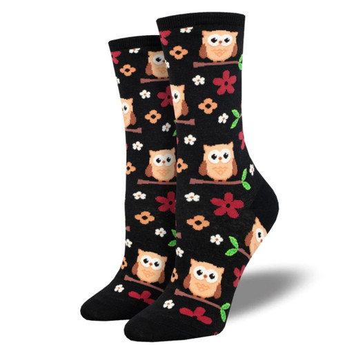 Night Owl Socks for Women by Socksmith