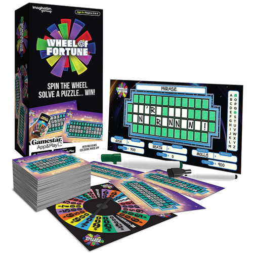 Wheel of Fortune Card Game - Contents