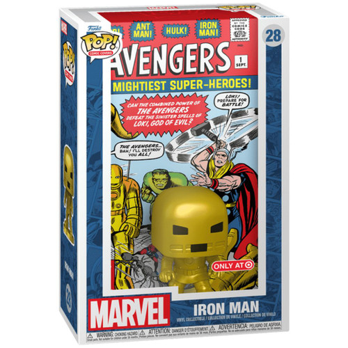 Pop! Comic Cover: Marvel - Iron Man The Avengers #1 Comic Cover  Pop! Comic Cover: Marvel - Iron Man The Avengers #1 Comic Cover