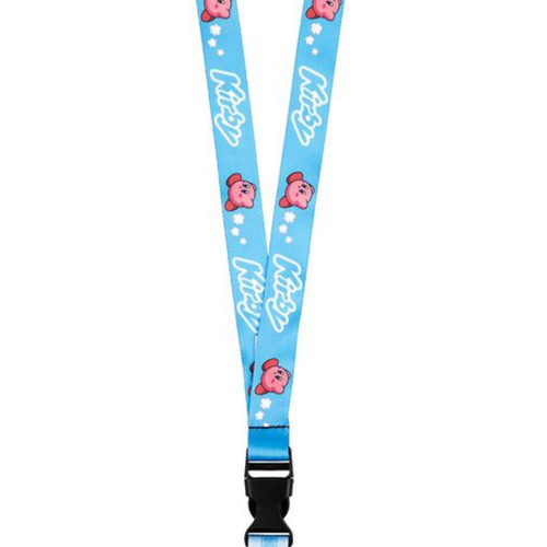 Kirby Lanyard with Rubber Charm Kirby Lanyard with Rubber Charm